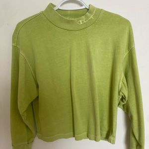 Champion cropped long sleeves woman small